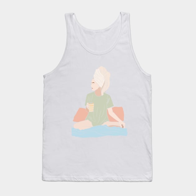 Self care moment Tank Top by gusstvaraonica